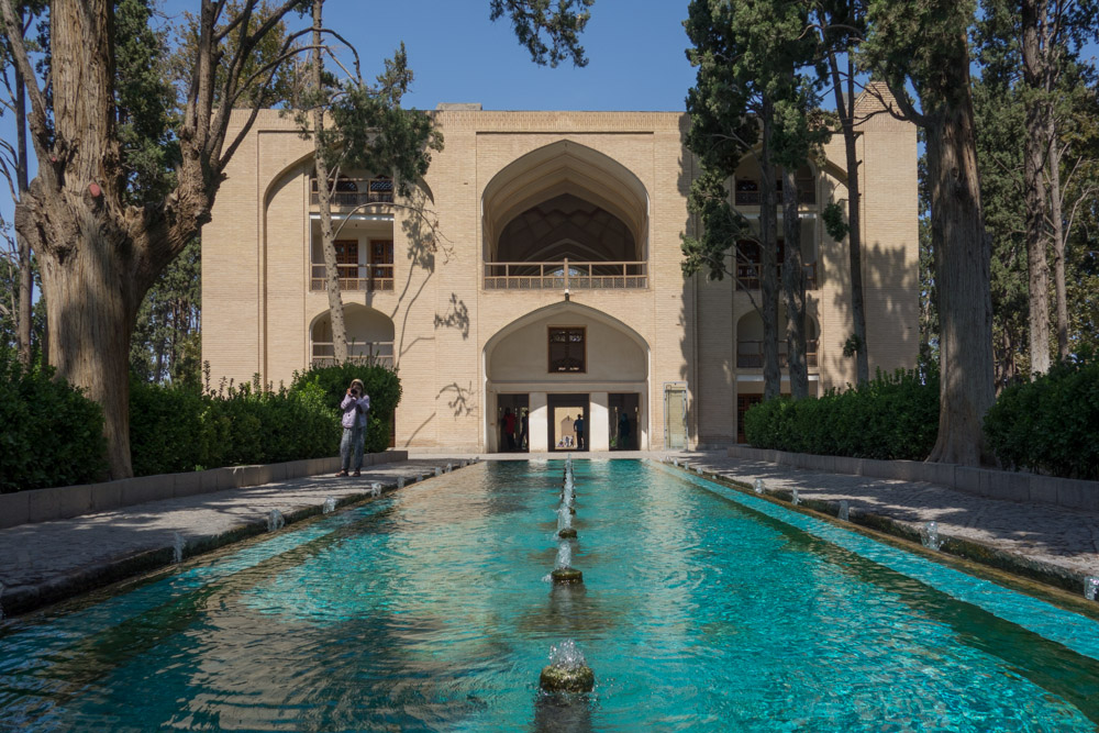 Palacio de Kashan. Agua en mitad del desierto