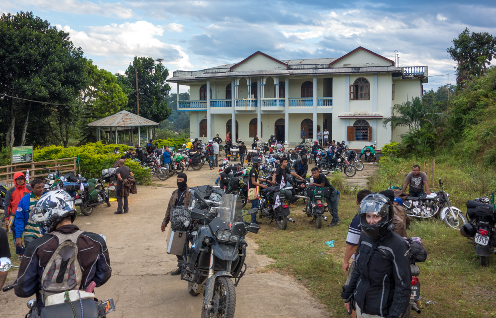 concentración de motos