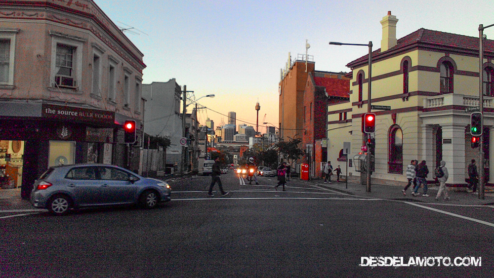Glebe al atardecer